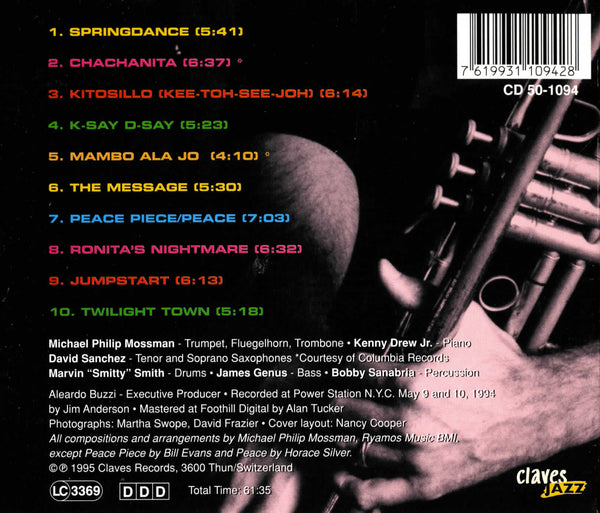 (2013) Springdance / CJ 1094 - Claves Records (2013) Springdance / CJ 1094 - Claves Records