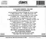 (2002) Boccherini: Six Flute Quintets
