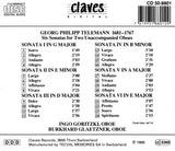 (1988) Telemann/ Six Sonatas For Two Oboes