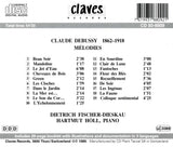 (1989) Debussy: Mélodies pour voix et piano