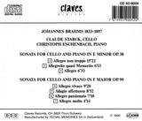 (1990) Brahms: The Sonatas for Cello & Piano Op. 38 & Op. 99