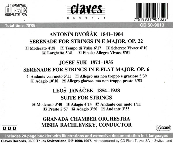 (1990) Romantic Music for Strings / CD 9013 - Claves Records (1990) Romantic Music for Strings / CD 9013 - Claves Records