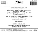 (1992) Schoeck: Violin Concerto & Suite from Penthesilea