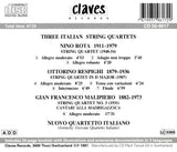 (1997) Three Italian String Quartets