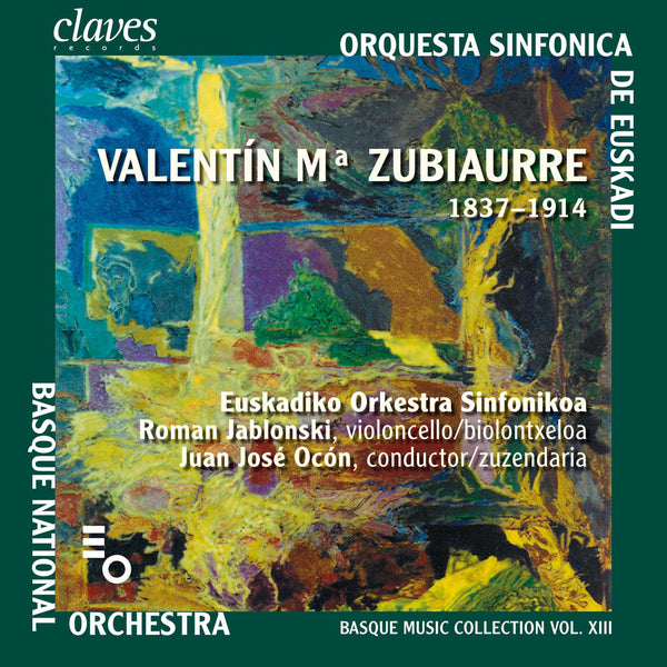(2010) V. Zubiaurre: Symphonic works / CD 1012 - Claves Records