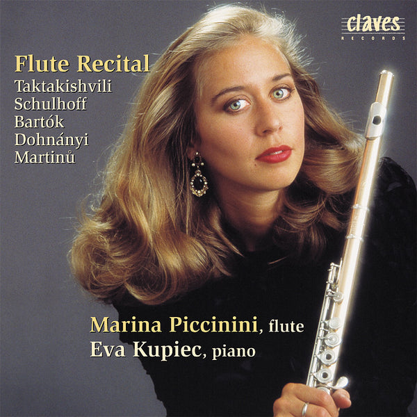 (2001) Flute Recital: Eastern Europe 20th Century Music / CD 2105 - Claves Records