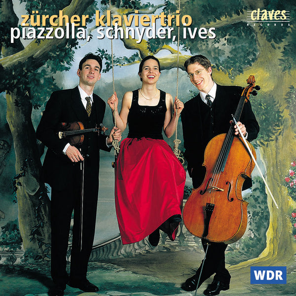 (2001) Piazzolla, Schnyder & Ives: PIano Trios / CD 2106 - Claves Records