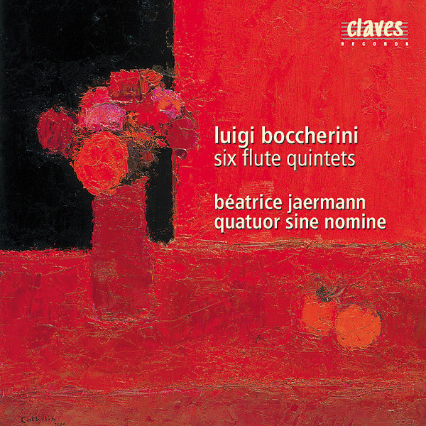 (2002) Boccherini: Six Flute Quintets / CD 2202 - Claves Records