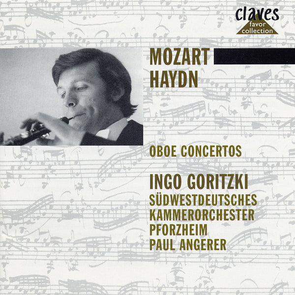 (1987) Mozart & J. Haydn: Concertos for Oboe - Albinoni: Concertos for two Oboes / CLF 606-9 - Claves Records