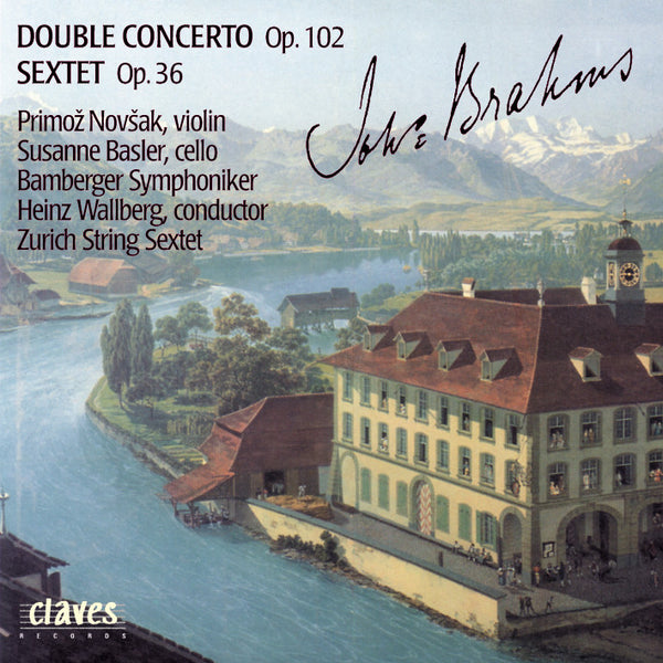 (1989) Brahms: Double Concerto, Op. 102 - Sextet, Op. 36 / CD 8014 - Claves Records