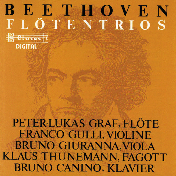 (1988) Ludwig Van Beethoven: Trio G-Dur WoO 37 / Serenade D-Dur Op. 25 / CD 8403 - Claves Records