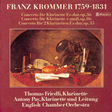 (1986) Krommer: Clarinet Concertos