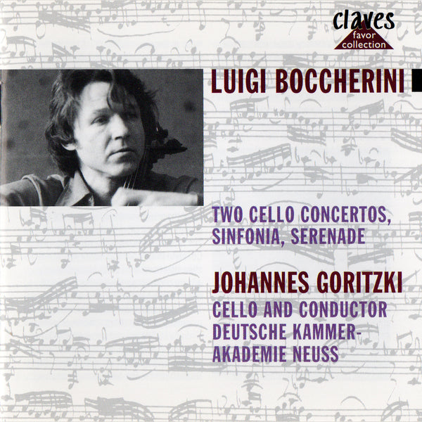 (1987) Boccherini: An Italian in Spain / CLF 8713-9 - Claves Records (1987) Boccherini: An Italian in Spain / CLF 8713-9 - Claves Records
