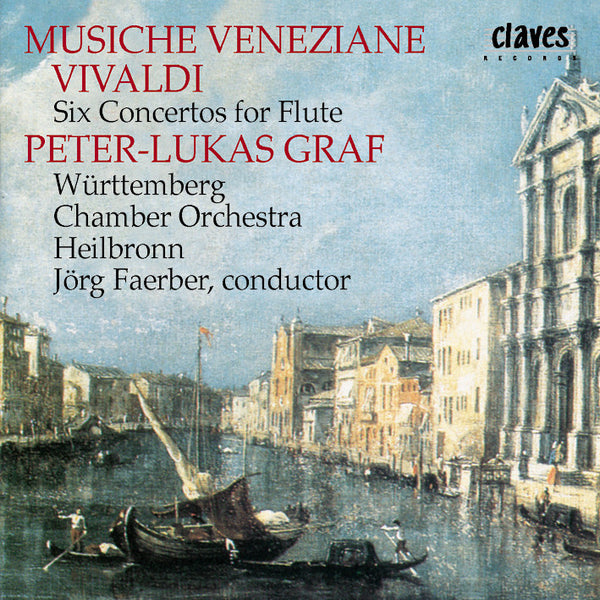 (1988) Vivaldi: Six Flute Concertos / CD 8807 - Claves Records