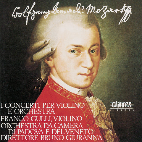 (1989) W.A. Mozart : The 5 Violin Concertos - Adagio K. 261 - Rondo K. 269 - Rondo K. 373