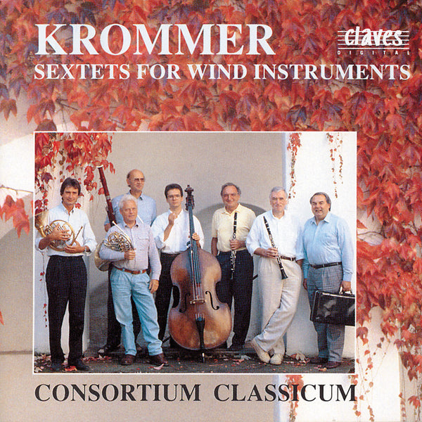 (1990) Krommer: Wind Sextets / CD 9004 - Claves Records