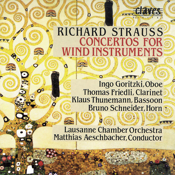 (1990) R. Strauss: Concertos for Wind Instruments / CD 9010 - Claves Records (1990) R. Strauss: Concertos for Wind Instruments / CD 9010 - Claves Records