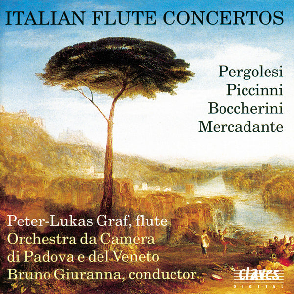 (1991) Italian Flute Concertos / CD 9103 - Claves Records