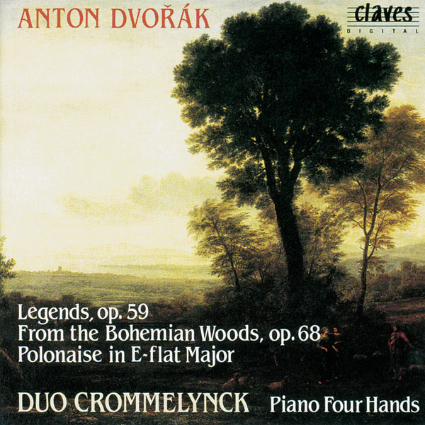 (1991) Dvorak: Complete Works for Piano 4 Hands, Vol. I / CD 9106 - Claves Records