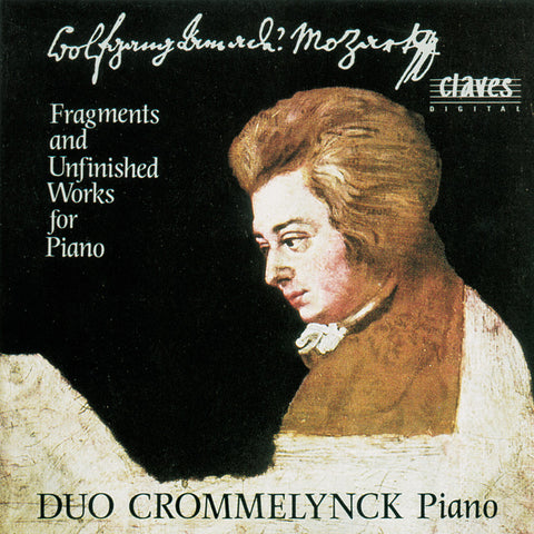 (1991) Fragments & Unfinished Works For Piano, Two Pianos & Piano Four Hands