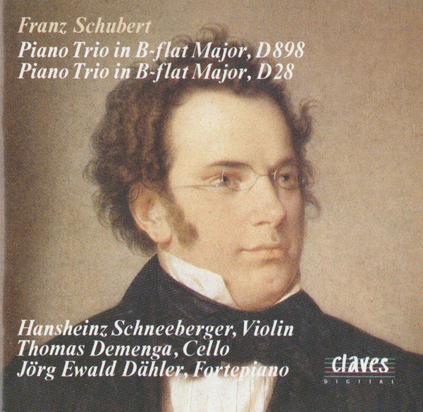 (1991) Schubert: Piano Trios D. 898 & D. 28 / CD 9112 - Claves Records