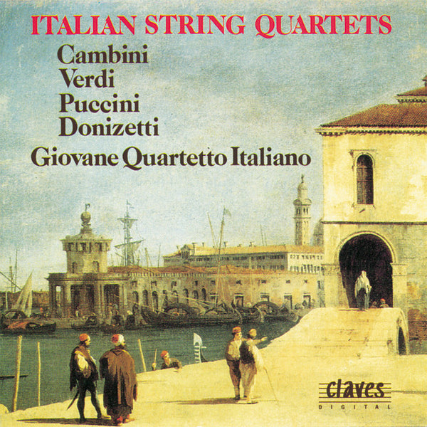 (1993) Italian String Quartets / CD 9114 - Claves Records (1993) Italian String Quartets / CD 9114 - Claves Records