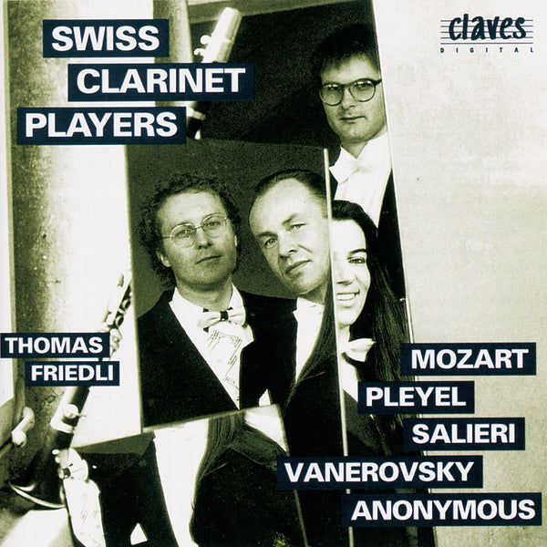 (1992) Classical Works for Clarinet Ensemble / CD 9212 - Claves Records (1992) Classical Works for Clarinet Ensemble / CD 9212 - Claves Records