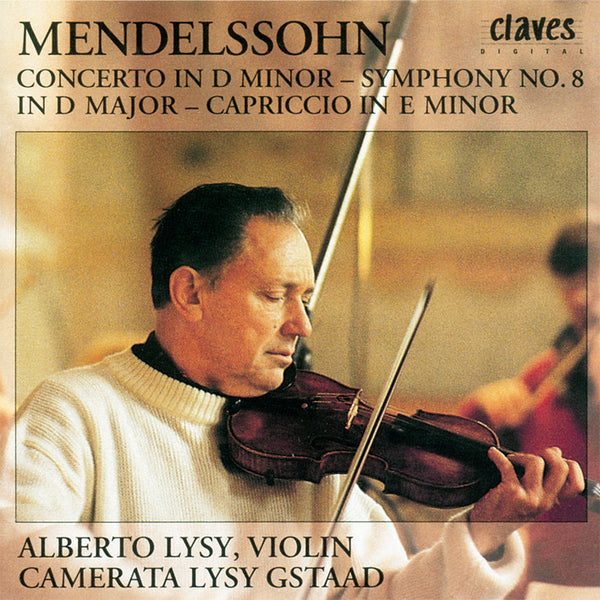 (1992) Mendelssohn: Concerto in D Minor & Orchestral Works / CD 9213 - Claves Records