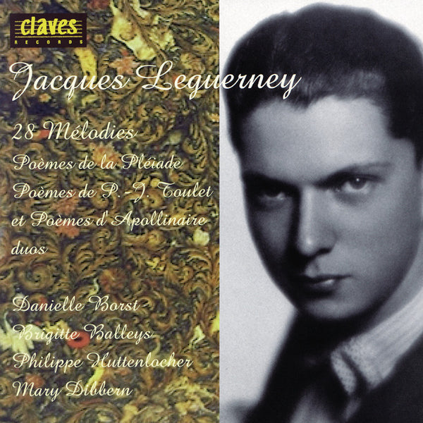 (1996) Jacques Leguerney: 28 Mélodies / CD 9618 - Claves Records