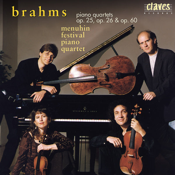 (1998) Brahms: The Three Piano Quartets / CD 9701-2 - Claves Records