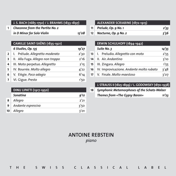 (2005) Left Hand Piano Recital / CD 2502 - Claves Records (2005) Left Hand Piano Recital / CD 2502 - Claves Records