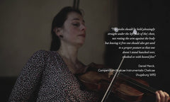 Pizzicato.lu: Barocke Geige, Plamena Nikitassova