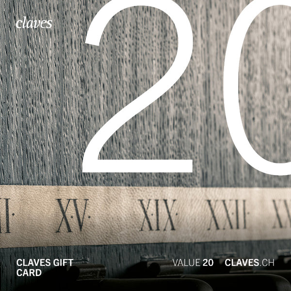 (2023) Claves Gift Card 20 / Gift Card GIFT 20 - Claves Records