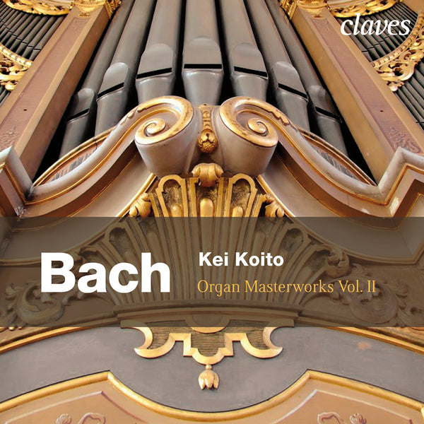 (2010) J.S. Bach: Organ Masterworks, Vol. II. / CD 1008 - Claves Records