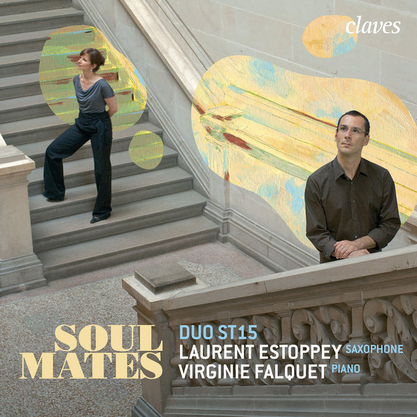 (2011) Soul Mates: Contemporary Music for Saxophone & Piano / CD 1111 - Claves Records