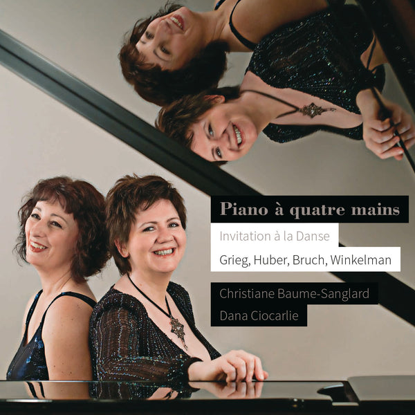 (2015) Invitation à la danse – C. Baume-Sanglard & D. Ciocarlie, piano 4 hands / CD 1501 - Claves Records