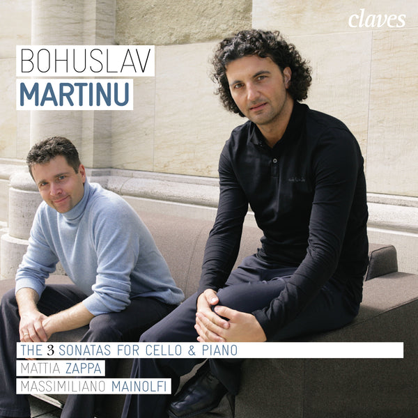 (2008) Martinu: The Three Cello Sonatas / CD 2803 - Claves Records