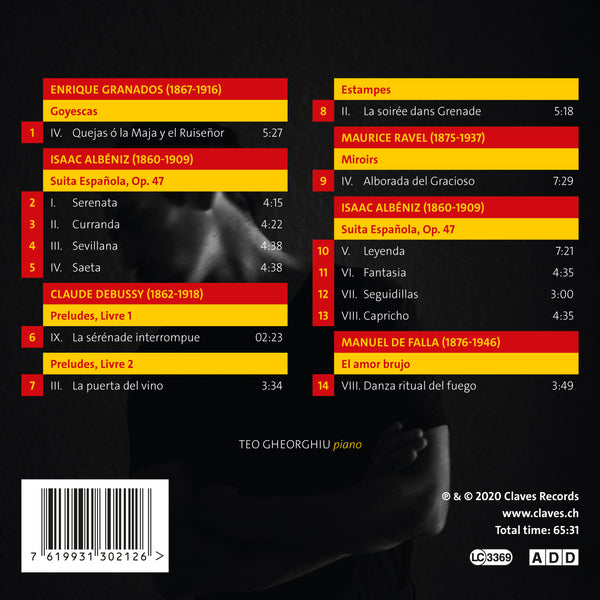(2020) Duende, Teo Gheorghiu / CD 3021 - Claves Records