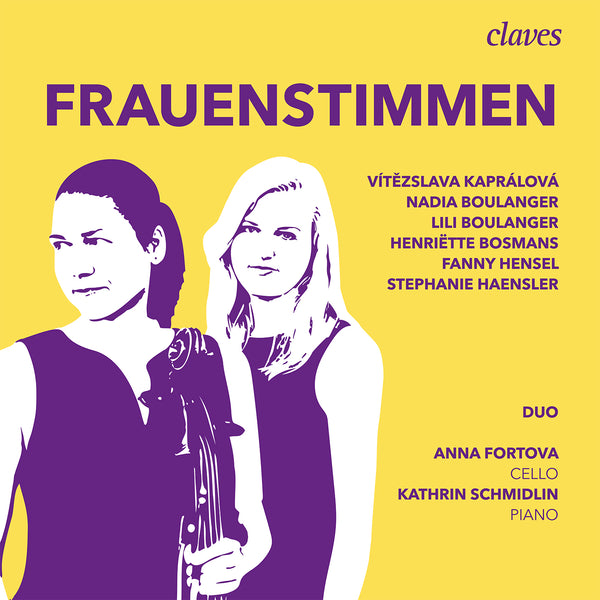 (2021) Frauenstimmen - Duo Anna Fortova, Kathrin Schmidlin / CD 3029 - Claves Records