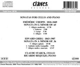 (1986) Chopin & Grieg: Sonatas for Cello & Piano