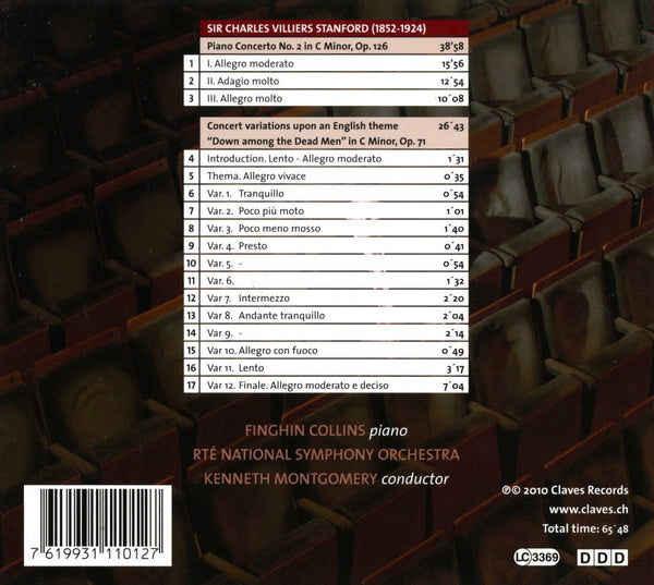 (2010) Stanford : Music for Piano & Orchestra / CD 1101 - Claves Records
