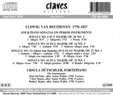 (2000) Beethoven: Four Piano Sonatas on Period Instruments
