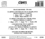 (1986) Krommer: Clarinet Concertos