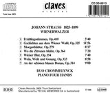 (1989) J. Strauss II: Wienerwalzer for Piano Four Hands