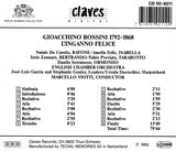 (1992) Gioacchino Rossini: L'Inganno Felice