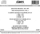 (1997) Brahms: Clarinet Quintet Op. 115 & Piano Quintet Op. 34