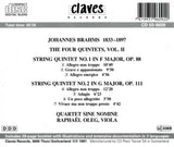 (1997) Brahms: String Quintets Op. 88 & Op. 111