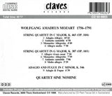 (1999) Wolfgang Amadeus Mozart: String Quartet, K. 387 / String Quartet, K. 465 / Adagio & Fugue, K. 546