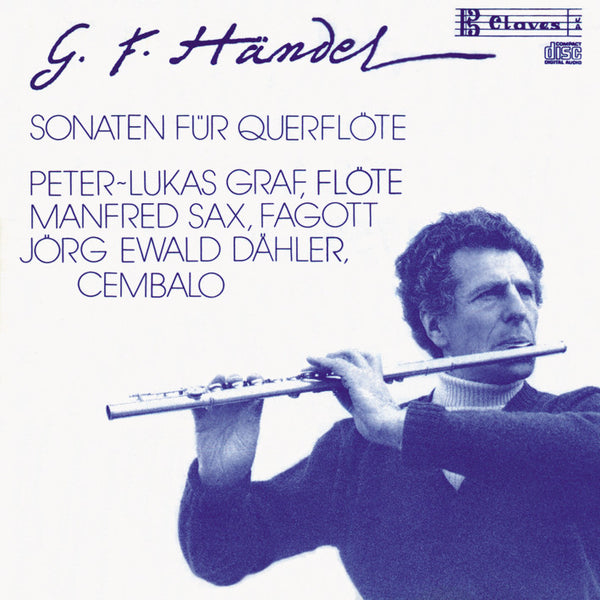 (1987) G.F. Handel: Sonaten Für Querflöte / CD 0238 - Claves Records