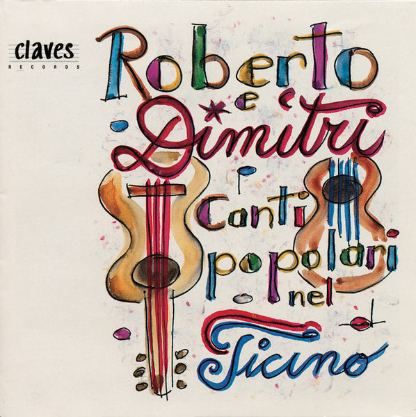 (1993) Canti popolari nel Ticino / CD 0385 - Claves Records